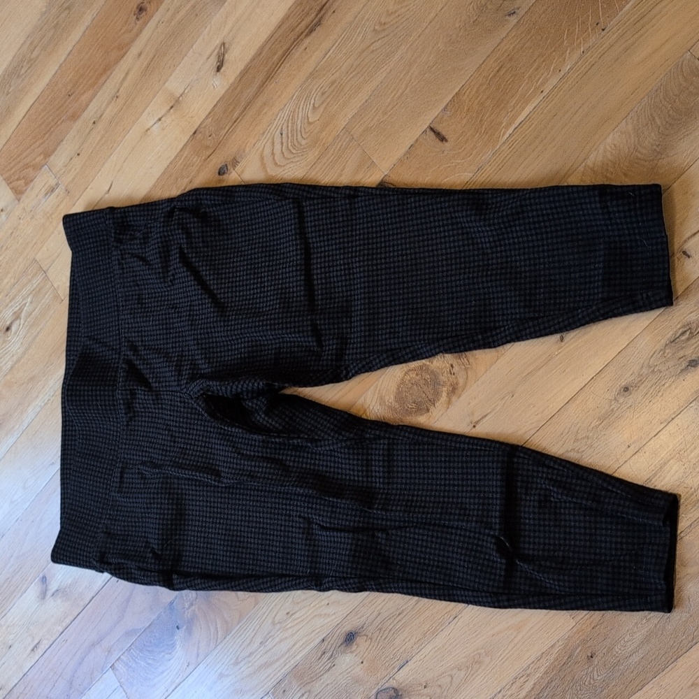 Plaid Torrid Pixie Pull On Black And Brown Plaid Pants Size 2